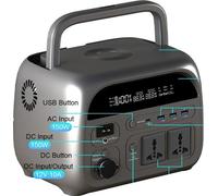 Centrale électrique, capacité de 345,6 Wh, plusieurs options de recharge, AP300 230 Wh