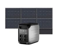 Centrale électrique portable 1800W avec panneau solaire 600W - ALLPOWERS - LiFePO4 1024Wh - pour camping extérieur camping-car