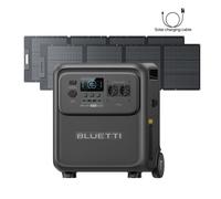 Centrale électrique portable BLUETTI Elite 400 avec 2 panneaux solaires de 200 W, batterie de secours de 3840 Wh avec roulettes, générateur solaire pour le camping, fonctionnement hors réseau