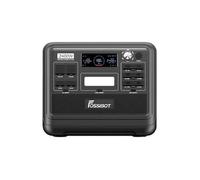 Centrale Electrique Portable F2400, LiFePO4 2048Wh 2400W, 16 ports de sortie - Noir