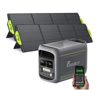 Centrale électrique portable - FOSSIBOT - F1800 - 1024W sortie - 1800W crête - 2×200W panneaux