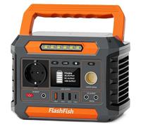Centrale électrique portable - Modèle P66A - Capacité de 144,3 Wh - Sortie AC de 200 W - 8 sorties - USB-A/USB-C avec charge rapide 18 W - Entrée solaire 13–22 V - Lampe LED intégrée