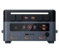 Centrale électrique portable - PowerMax 2400 Pro - 2016 Wh - 2400 W - Batterie LiFePO4 - Plus de 3500 cycles - Charge rapide en 1,2 heure - Générateur solaire