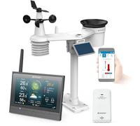Centrale météo BRESSER MeteoChamp HD LED WiFi 7-en-1, gris