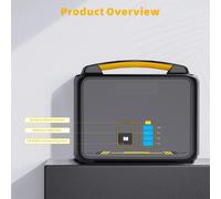 Centralélectrique portable - Générateur électrique - Mini-générateur - Portable - Centrale électrique - Batterie LiFePO4 - pour la maison