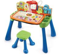 Centre d'apprentissage interactif pour enfants, équipé d'un tableau noir et d'un système de projection multimédia