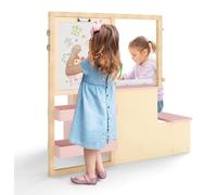Centre d'art pour enfants avec chevalet réglable et rangement