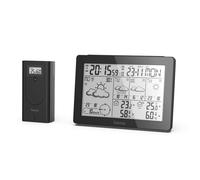 Centre de prévisions météo ""Meteotime"", noir