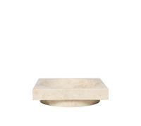 Centre de Table Bas en Travertin de Ferm Living Hew