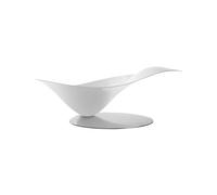 Centre de Table Bugatti Petalo 30 cm Acier inoxydable 21-PETALOI1 Blanc brillant
