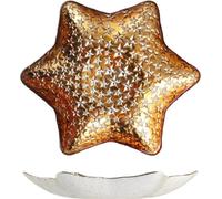 Centre de table Goldcosmo 32,5 cm or Noël