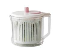 Centrifugeuse pour laitue | de cuisine pour rinçage et égoutter les légumes et les fruits | Panier de lavage centrifuge | Pour cuisine, maison, appartement, jardin, barbecue, pique-nique, préparation