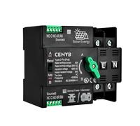 CENYB Inverseur PV monophasé ATS Auto/Manuel 2P 63A 220V rail DIN