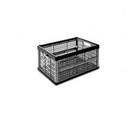 CEP 8802 Caisse pliante ultra-résistante/légère 45,7 x 34,5 x 23,5 cm Noir/Gris