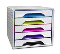 CEP Office Solutions Module de classement Smoove Arctic 5 tiroirs blanc/assortis