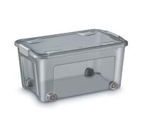 Grande Caisse Translucide à roulettes 43 ou 67 litres - 43 Litres