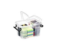 Strata Boîte de rangement HW670H – 6 L – Couvercle papillon