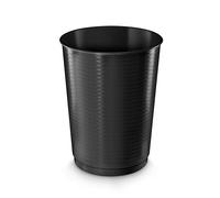 CEP Corbeille à papier 40L Grande capacité usage intensif Poubelle de bureau grand format espaces professionnels Noir