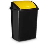 CEP Corbeille ROSSIGNOL avec clapet d'insertion 50 L jaune