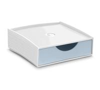 CEP Mini rangement à tiroir Organisateur superposable Boîte de rangement First GreenSpirit en plastique Recy leu pâle