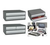 CEP Module de rangement MoovUp, 3 tiroirs, gris G