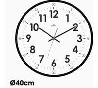 Orium Horloge murale CEP 2112510011 – à quartz – silencieuse – Noir