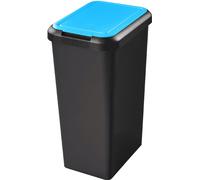 CEP Poubelle de tri Touch & Lift 45 litres bleu