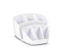 Multipot et organiseur de bureau CEP Riviera blanc