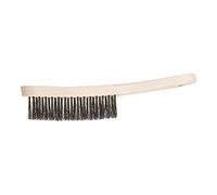 PFERD TOOLS Brosse à main pour joints de gorge HBK 3 rangées Fil d'acier inoxydable 0,35 mm