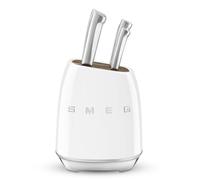 Ceppo con coltelli Smeg KBSF02WH 50 STYLE Bianco