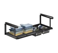Ceprznvey Étagère sous armoire | Étagère extensible sans perçage, étagère sous armoire à suspendre - pour garde-manger, placard, salle de bain, cuisine, maison, buanderie, chambre à coucher