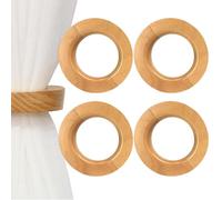 Ceprznvey Liens De Rideaux - Crochet magnétique Puissant en Bois pour tenture | Attache-Rideau - pour Fenêtre, Bureau, Dortoir, Hôtel, Chambre À Coucher, Salle De Bain, Salle À Manger, Appartement,