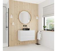 Ceramia Nouveau meuble de salle de bain 80 cm, blanc cassé (CERAMIA-3OW80)