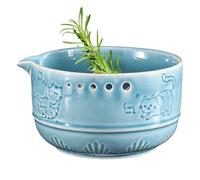 Ceramic Garlic Grater Bowl - Manual 2 in 1 Kitchen Tool