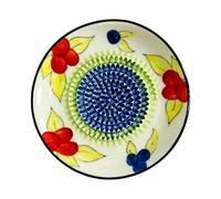 Ceramic Garlic Grater Plate, Garlic Grinder, Ginger Grater Dish