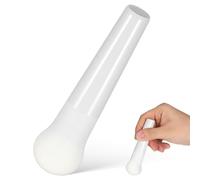 Céramique Bâtonnet de Broyage Ergonomique Blanc, Cuisine Maison | Pâtes, Caillés et Gelées, Usage Manuel, Format 11cm, Finition Céramique, Outil Cuisine