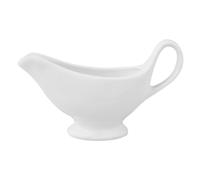 Céramique Blanche Saucière pour Sauce et Bouillon | Service de Vinaigrette, Format Portable, Belle Apparence, Usage Table, la Cuisine et Repas Quotidiens