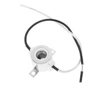 Céramique Douille de Lampe Ac250v E11 avec Support et Fils | Culot à Vis Épaissi, Installation Facile, Raccordement Stable pour Ampoules, Lanternes Murales, Plafonniers et Suspensions