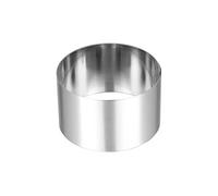 Cercle à dessert 5 cm en inox - - Argent - Inox