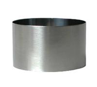 Cercle à mousse Inox Brossé H45 D7.5