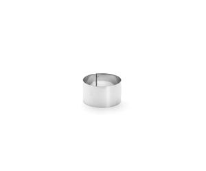 Cercle à pattisserie rond en inox H. 4,5 cm - ø 75 cm