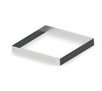Cercle à tarte carré perforé 20 cm De Buyer