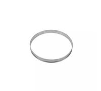 Gobel Cercle à tarte haut Bords roulés – Inox 4/10ème Ø28 cm H2,7 cm