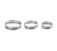 Cercle à tarte rond en inox 20 cm Lacor