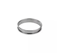 Cercle à Tarte Inox Bords Roulés GOBEL H20 D70