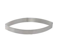 Cercle de cuisson 12 cm, en forme de trapèze, en acier inoxydable, de Buyer