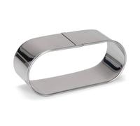 Cercle Moule ovale inox 11 cm Patisse