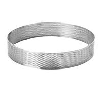 LACOR Cercle rond perforé en acier inoxydable Gris 24 x 24 x 2 cm
