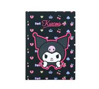 CERDÁ LIFE'S LITTLE MOMENTS A.S. Agenda 2026/27 Kuromi Cerdà | Licence officielle Sanrio | 320 pages | École primaire et secondaire | Couverture rigide douce au toucher avec décorations punk kawaii