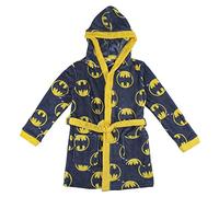 CERDÁ LIFE'S LITTLE MOMENTS Batman Kinder Fleece Bademantel Jungen-Offizielle DC Comics Lizenz Peignoir Enfant garçon-en Polaire-Licence Officielle, Gris foncé, 10 Ans Fille